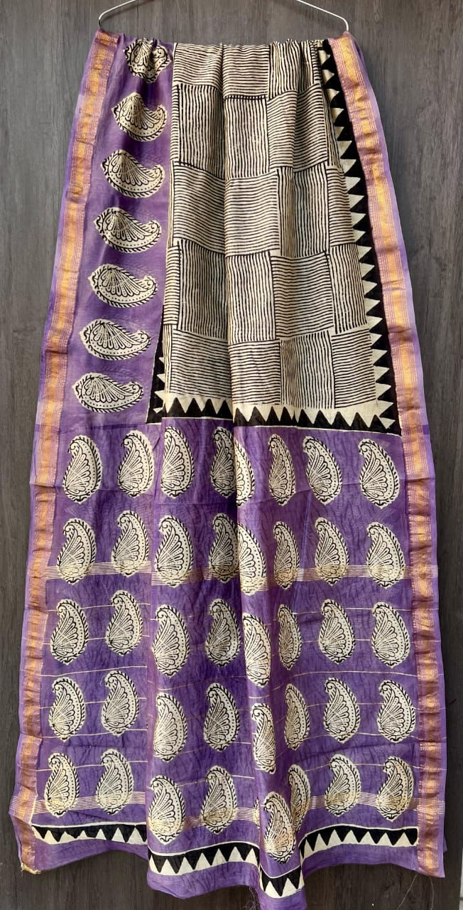 Pure Maheshwari Silk Saree