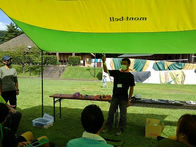 ロープワークと焚き火体験・防災サバイバルキャンプ