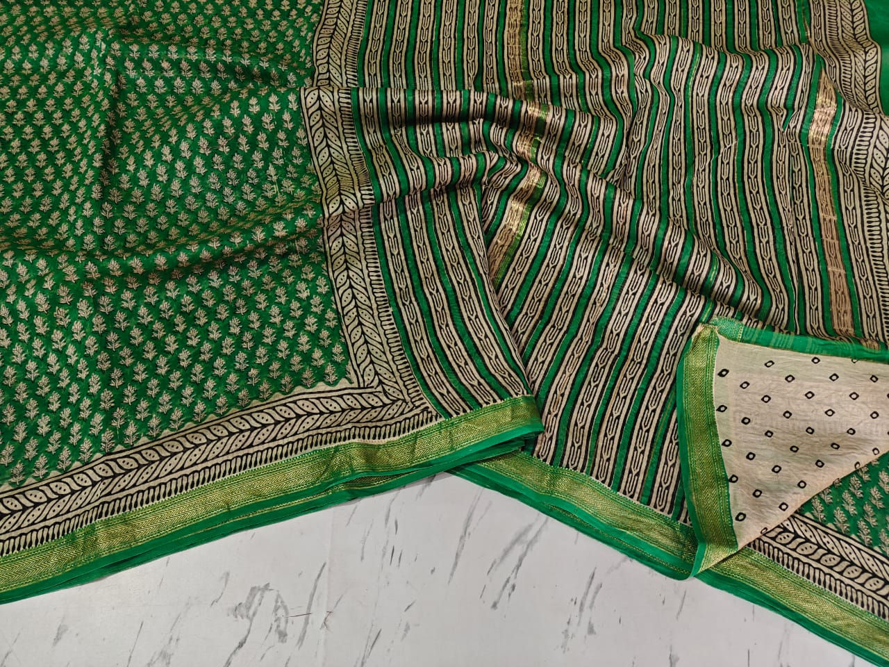 Pure Maheshwari Silk Saree