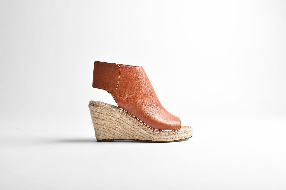 Leather Wedge