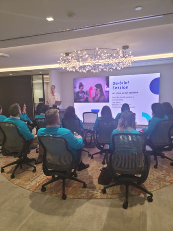 Virtual Dementia Tour Group De-Brief Session