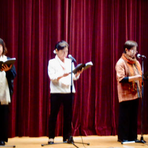 今年も本サロン「 秋の朗読会」