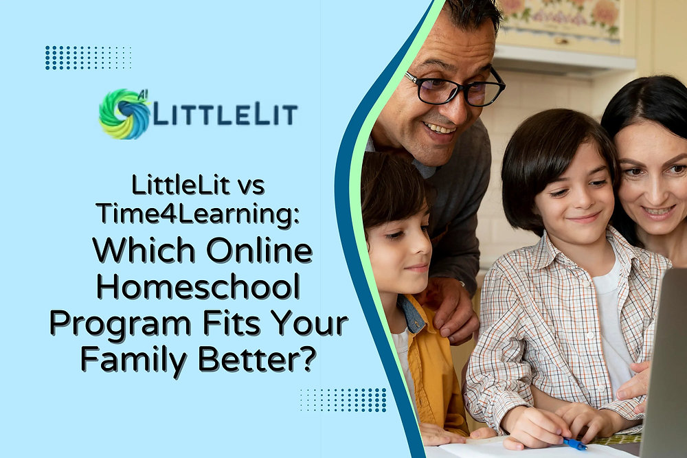 Timr Learning LittleLit vs Time4Learning: Honest Homeschool Comparison