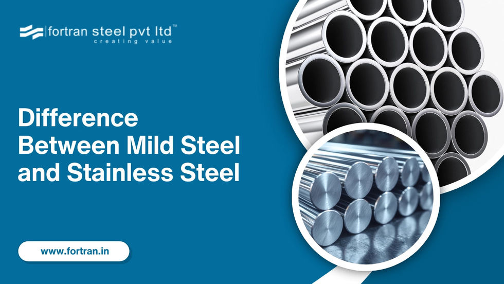 Difference Between Mild Steel and Stainless Steel