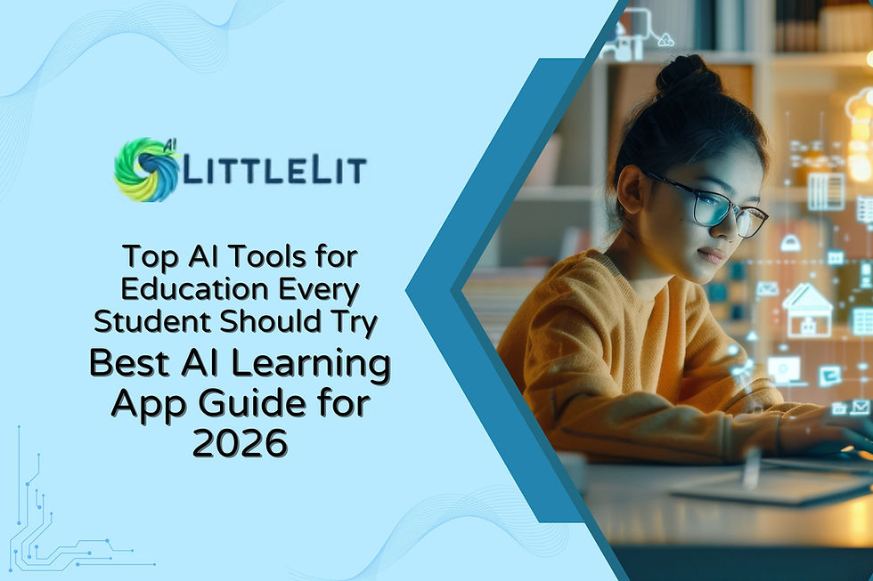 Top AI Tools for Education Every Student Should Try — Best AI Learning App Guide for 2026