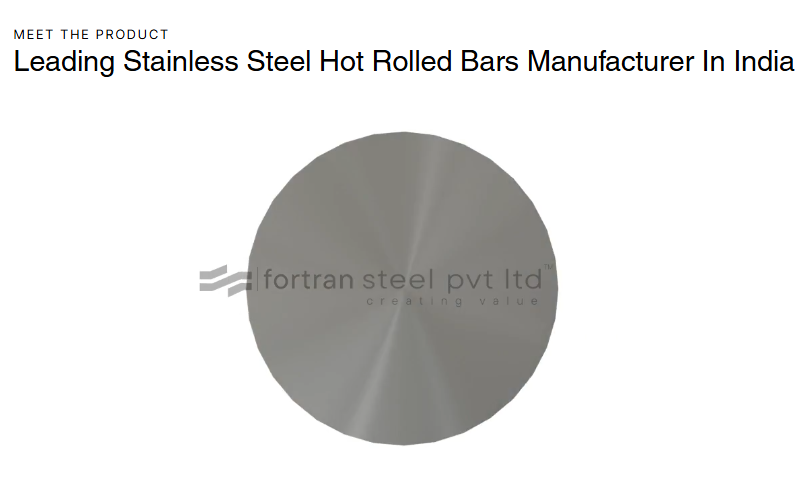 SS Hot Rolled Bars