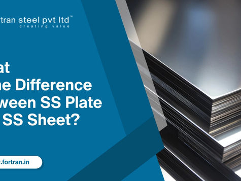 What is the difference between SS plate and SS sheet