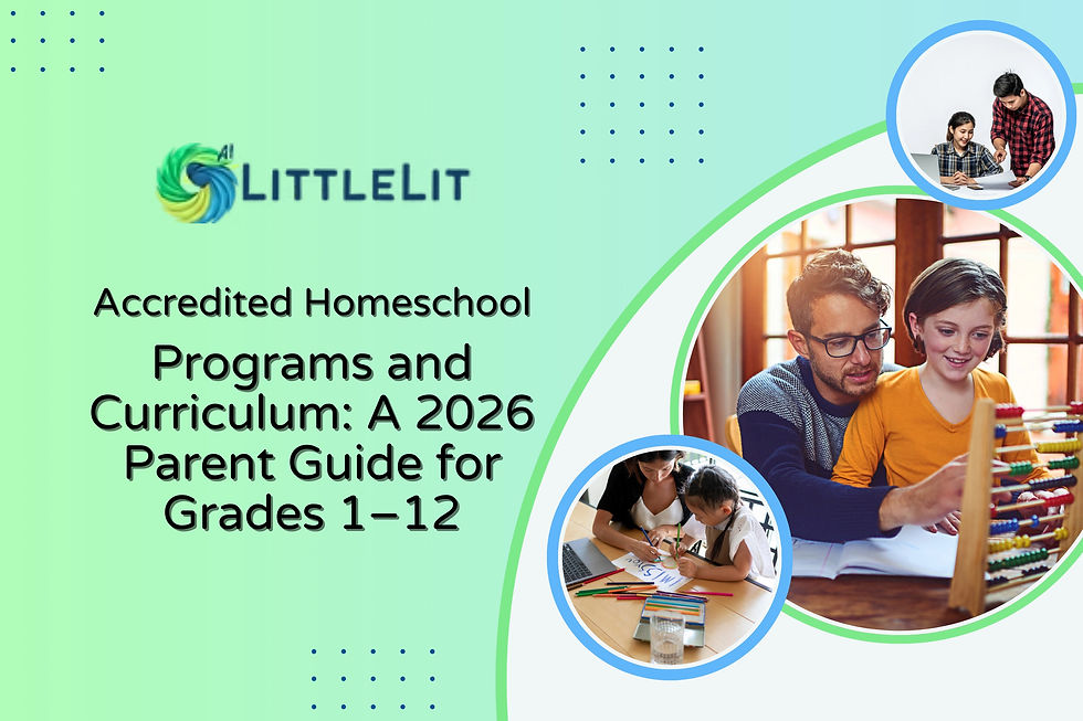 Accredited Homeschool Programs and Curriculum: A 2026 Parent Guide for Grades 1–12