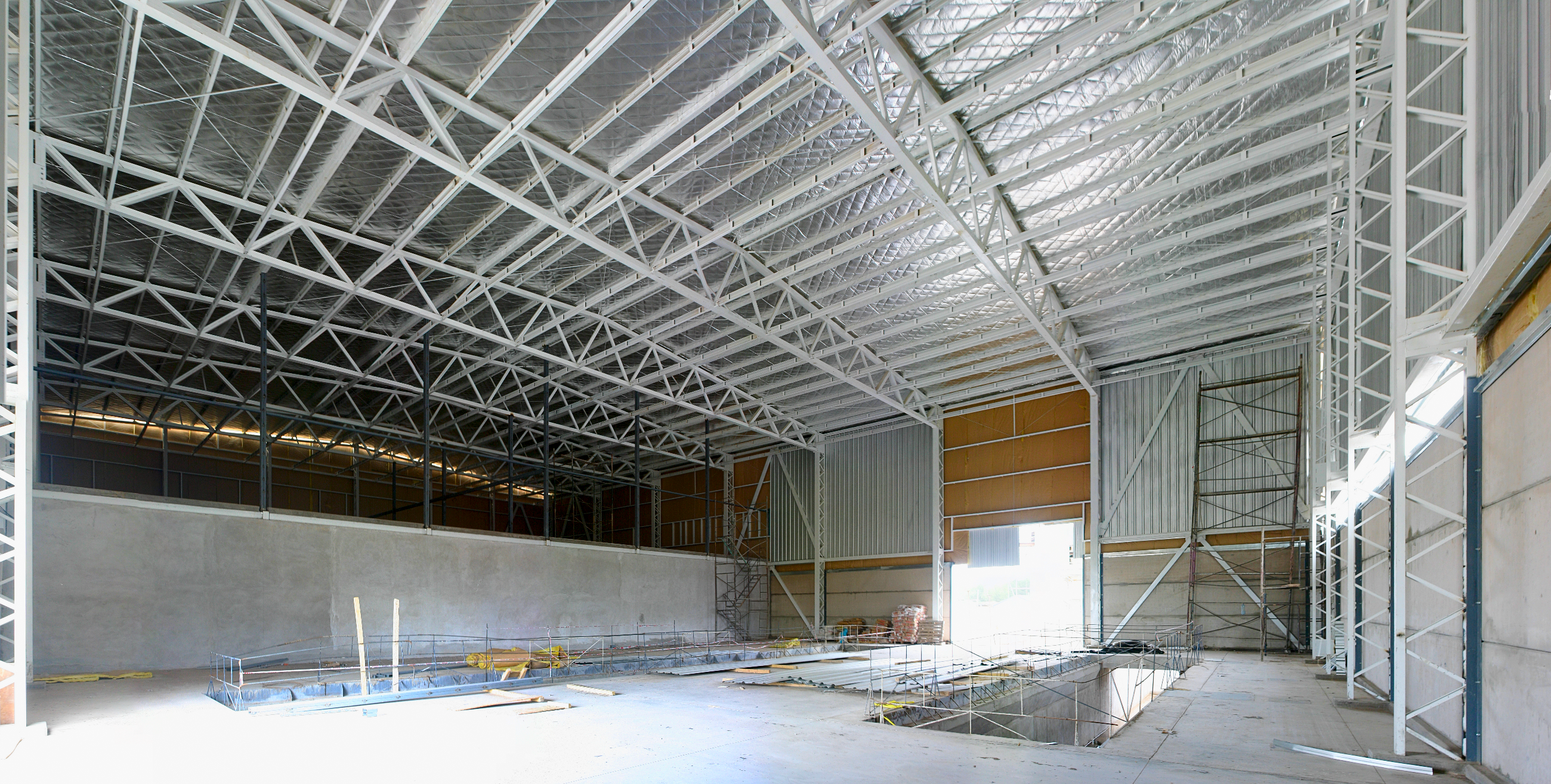 Interior de nave industrial