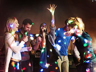 Singing with your true voice.