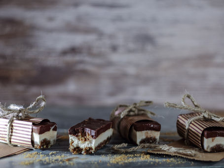 Vegan Snickers Slices??? Yes they are a thing....