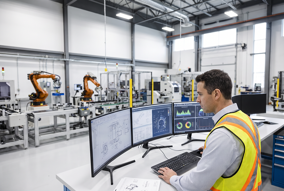 Technical sales operations team managing qualified industrial accounts and high-value commercial opportunities.