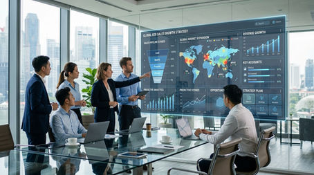 AI-powered scalable sales process helping B2B companies improve sales consistency and business growth.