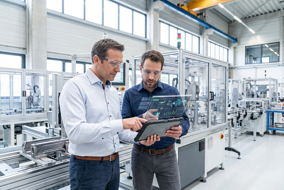 Manufacturing sales manager evaluating AI sales tools for account research, technical inquiries, and long-cycle follow-up.