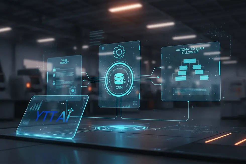 B2B revenue operations diagram from AI consulting for manufacturers