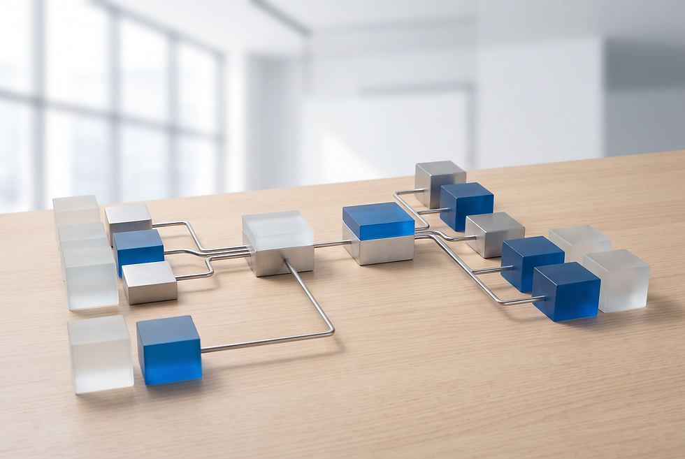 Minimalist visual framework illustrating the operational workflow of autonomous sales intelligence and data execution.