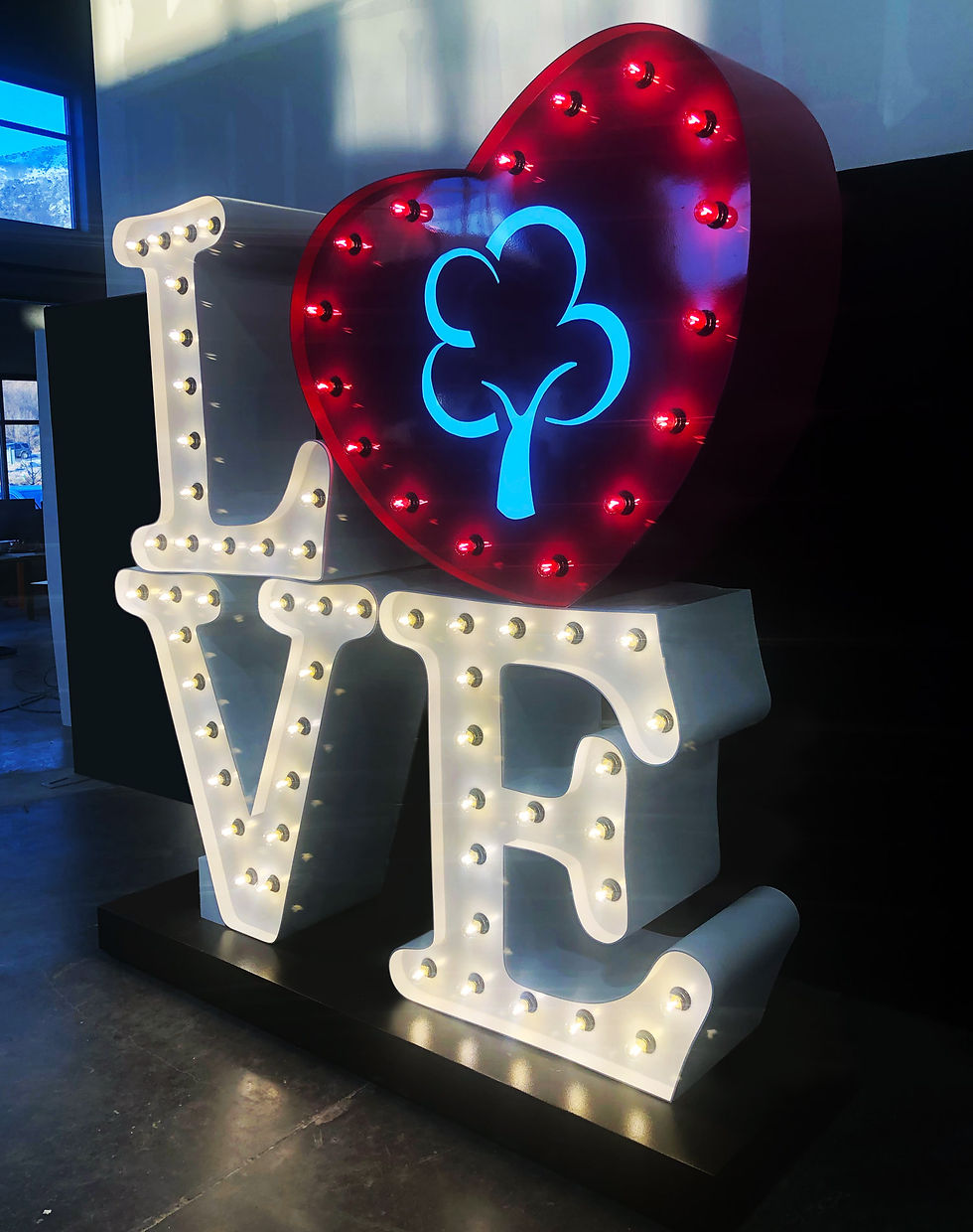 LOVE-lit-sign