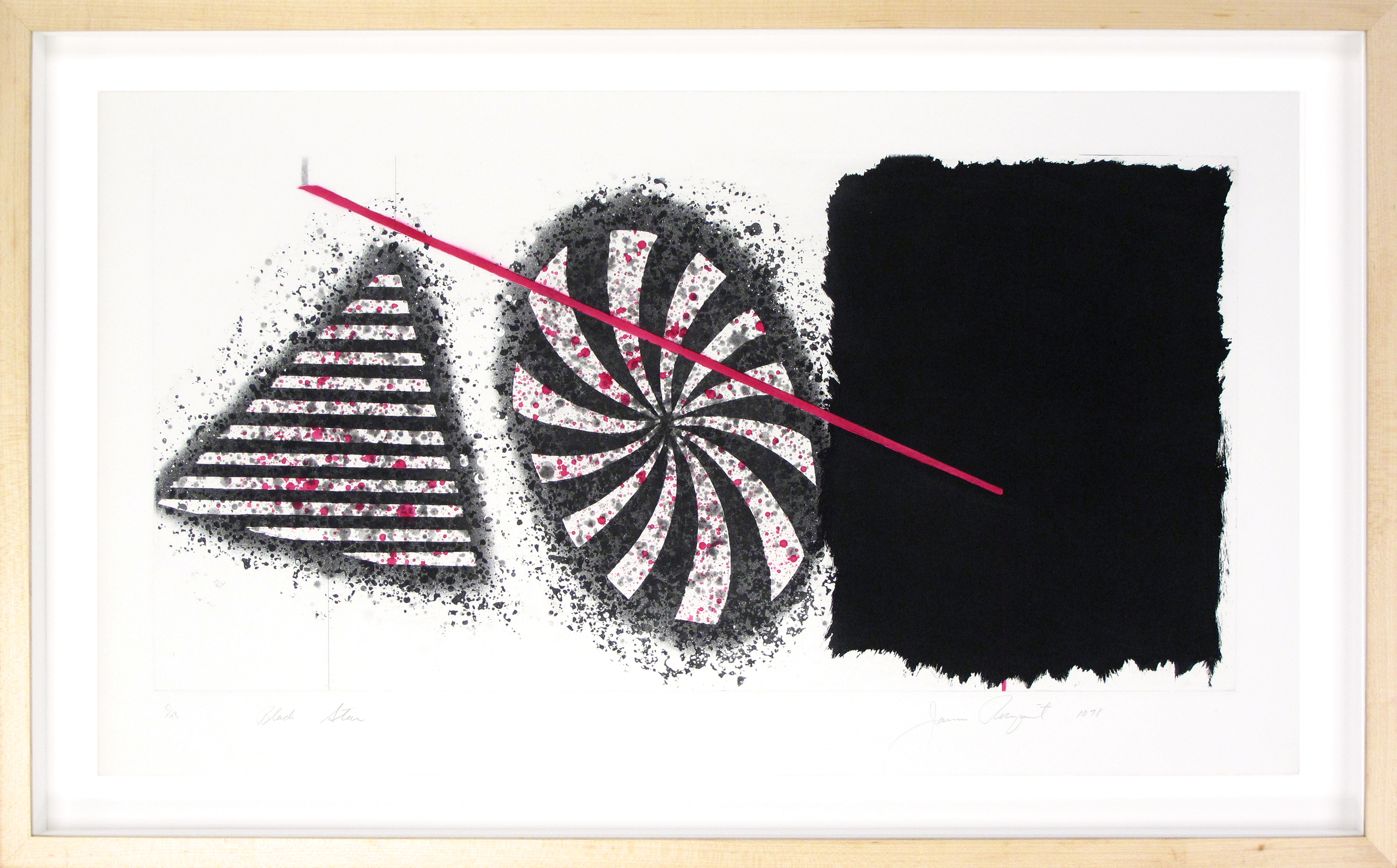 Rosenquist "Black Star"