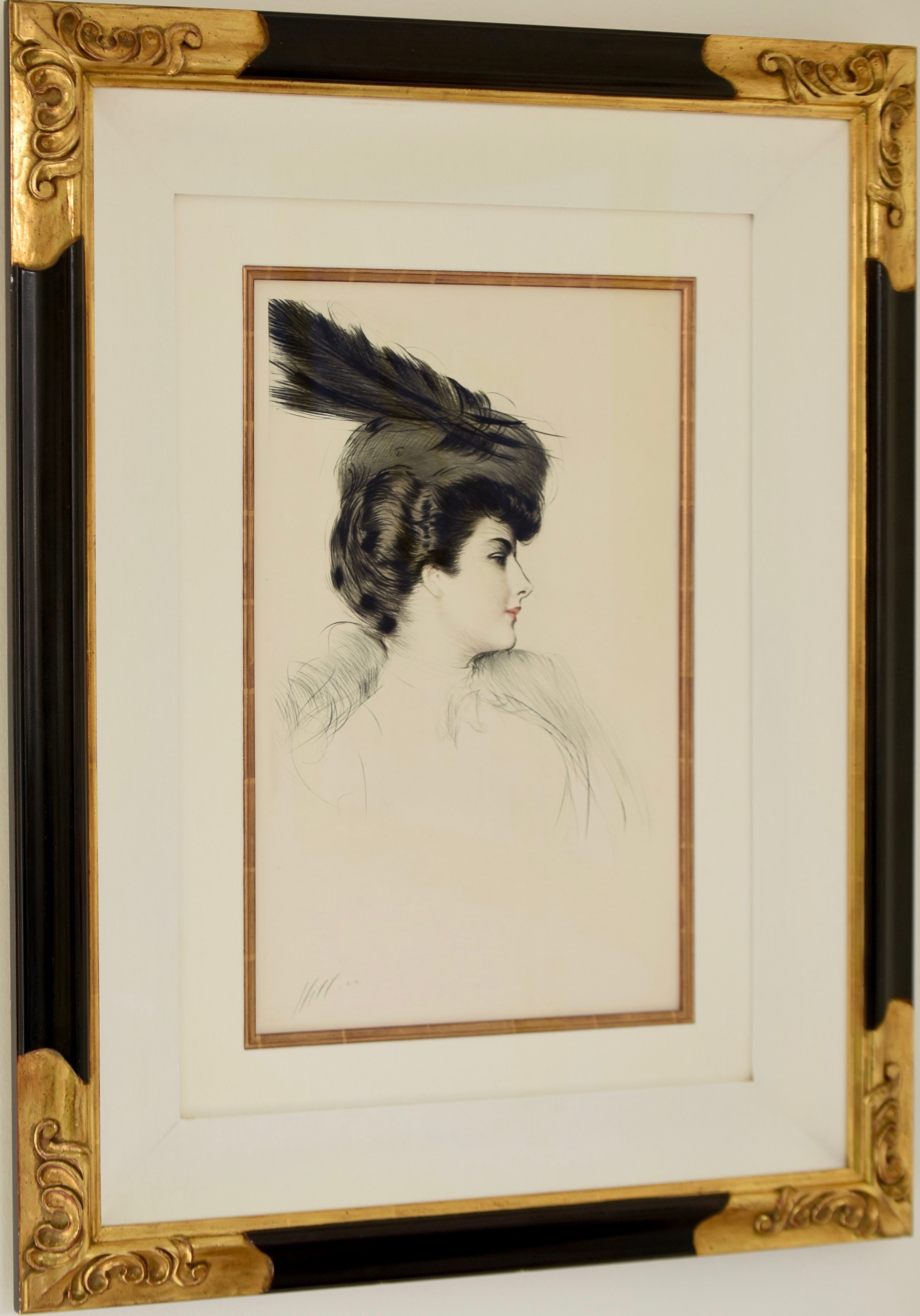 Helleu "Dame au la Toque"