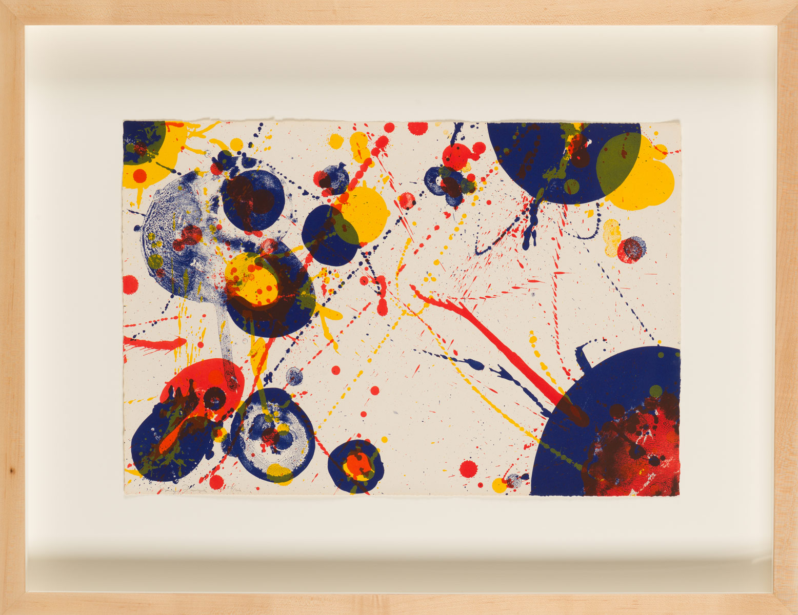 Sam Francis "Untitled pl. 7"