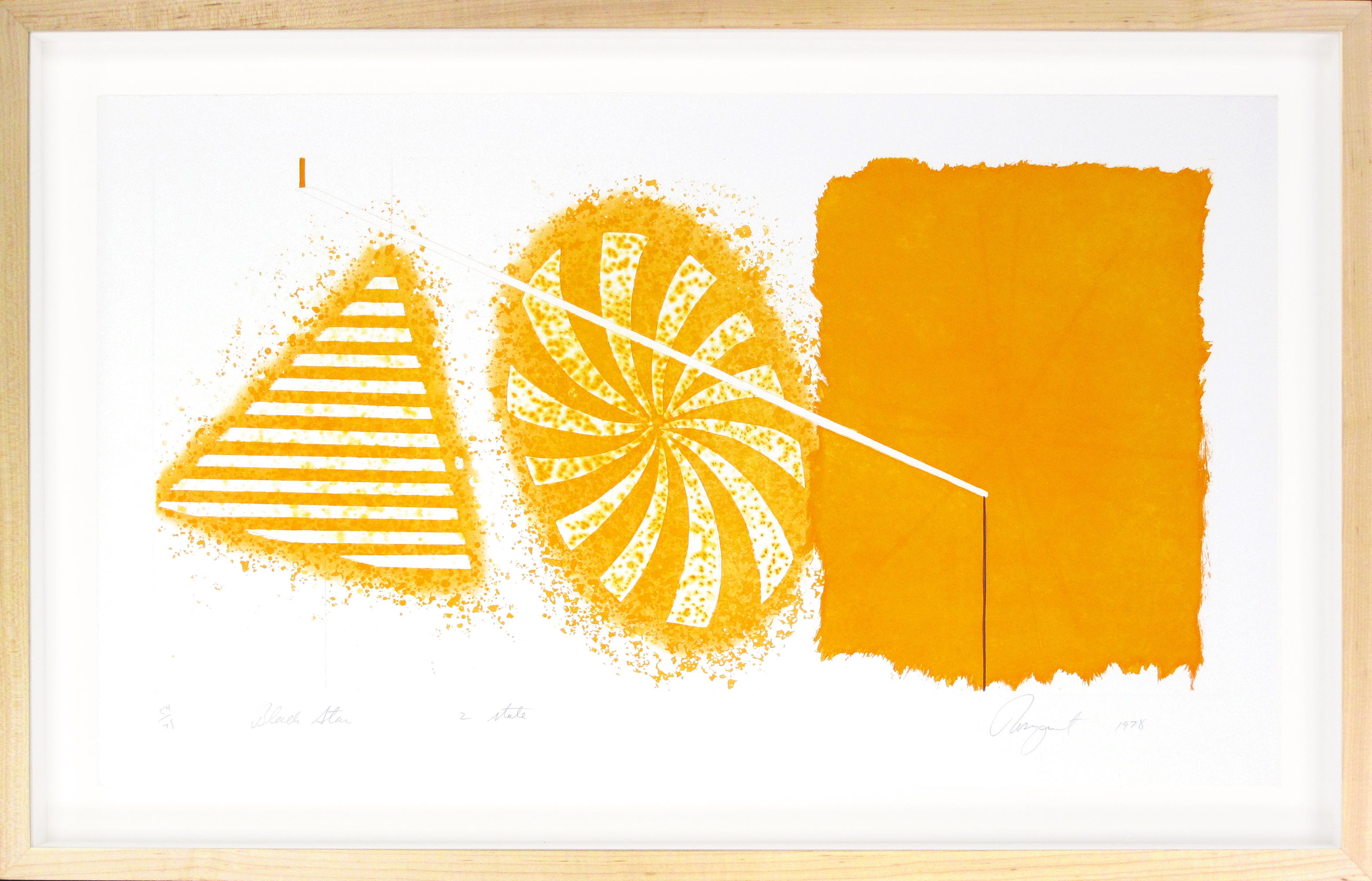Rosenquist "Orange 2nd State"