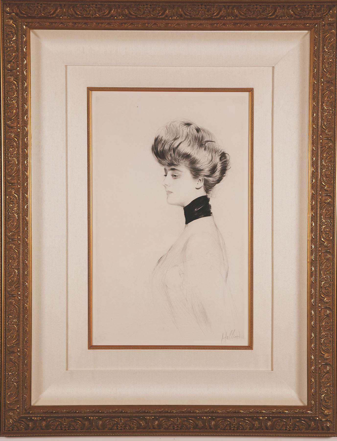 Helleu "Madame Letellier with Scarf"