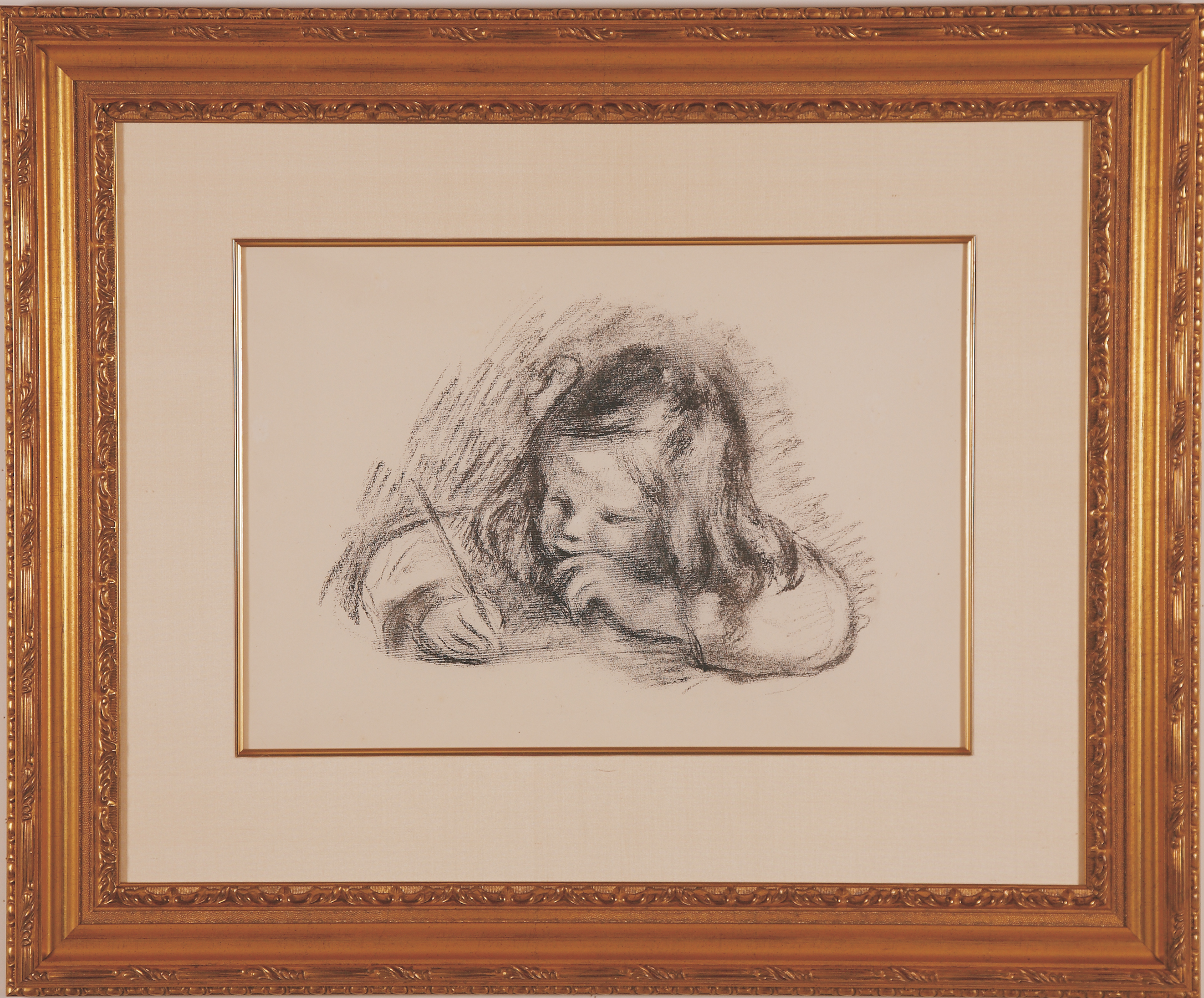 Renoir Le Petit Garcon au port plume