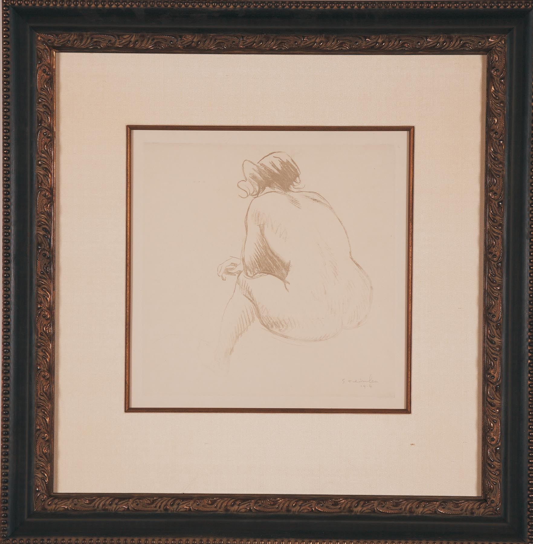 Steinlen "Femme Nue"