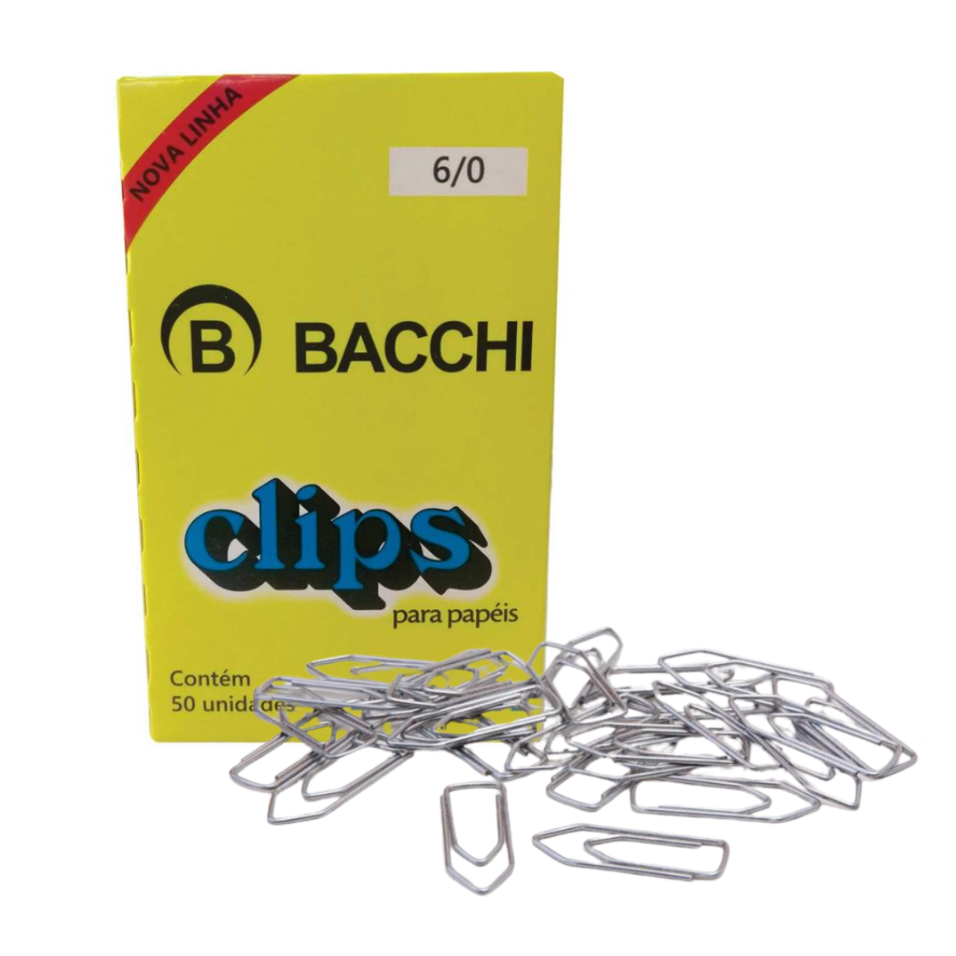 CLIPS GALVANIZADO ACO 6/0 LINHA LEVE - BACCHI