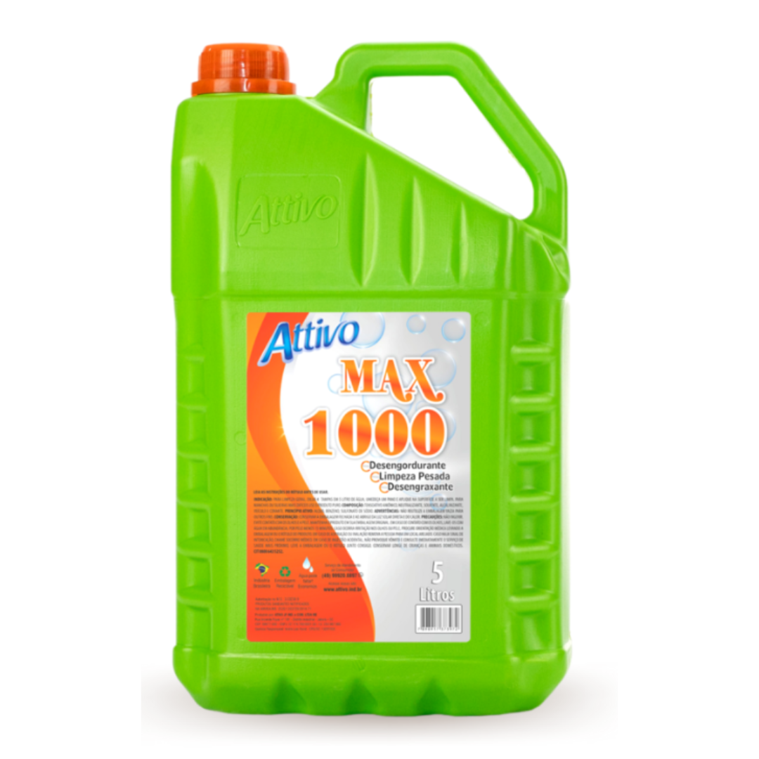 MAX-1000 DESENGRAXANTE 5LT - ATTIVO