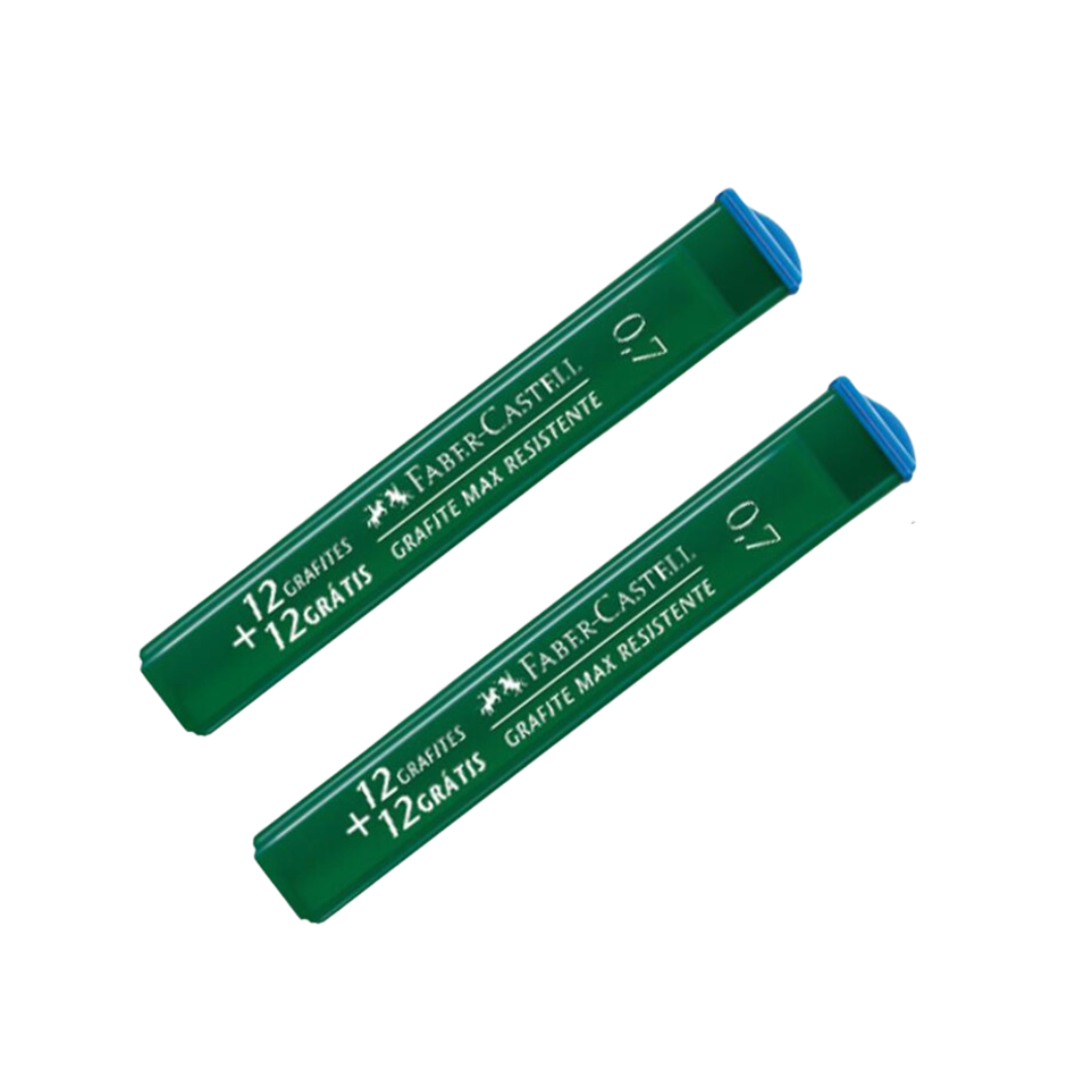 GRAFITE 0.7MM 2B - FABER-CASTELL