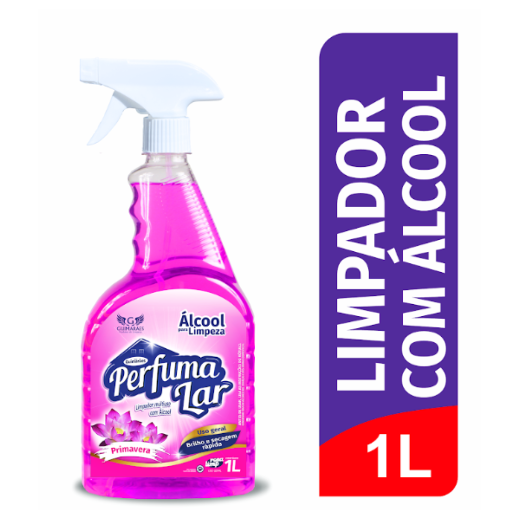 LIMP. C/ ALCOOL PRIMAVERA 1L GATILHO - GUIMARAES