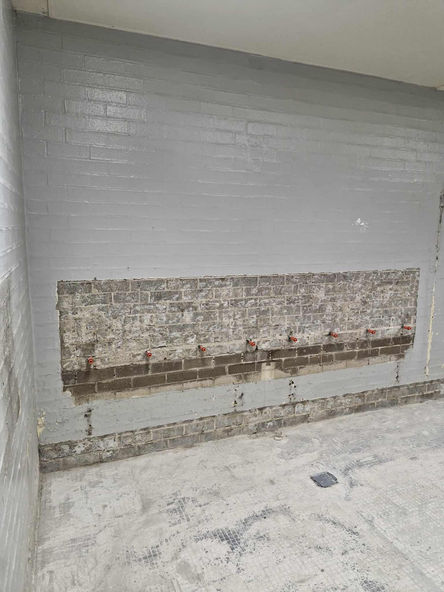 Girls toilet block demolition at Ettalong Public School