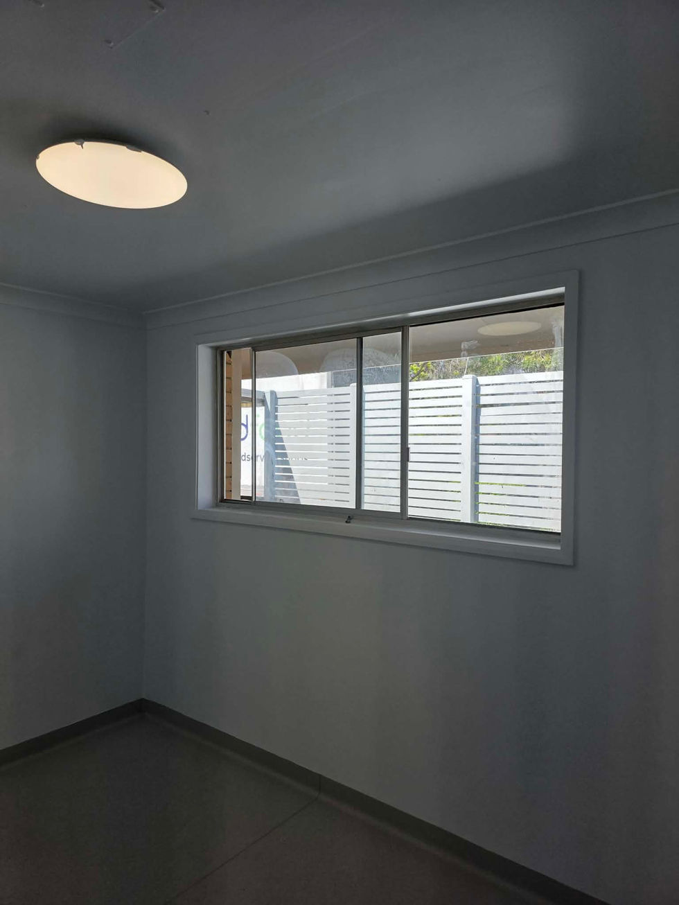 Water damage repair completed BUPA Bateau Bay