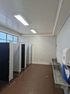 Original female toilet block before renovation at Ettalong School