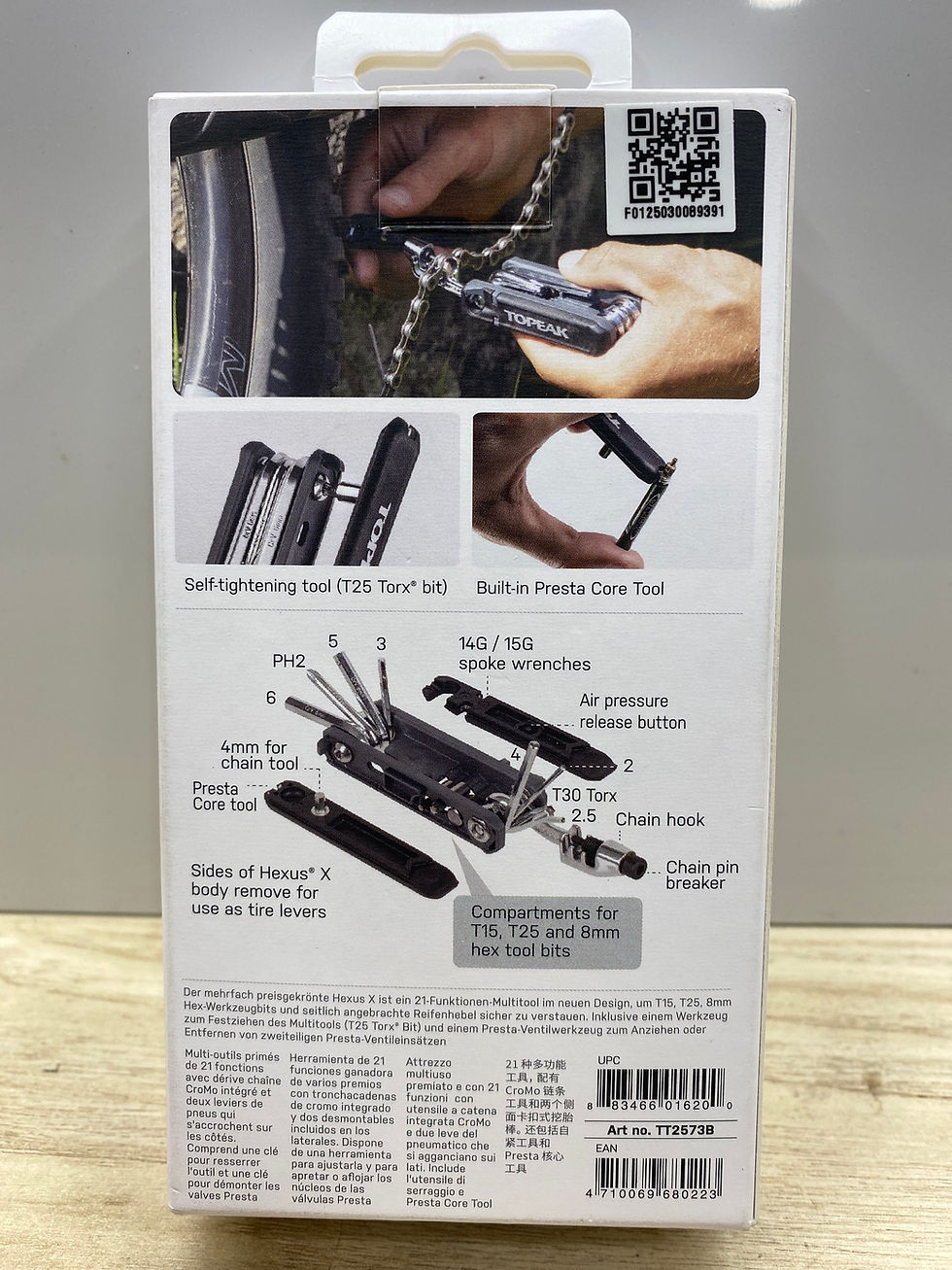 Thumbnail: Topeak Hexus X tool