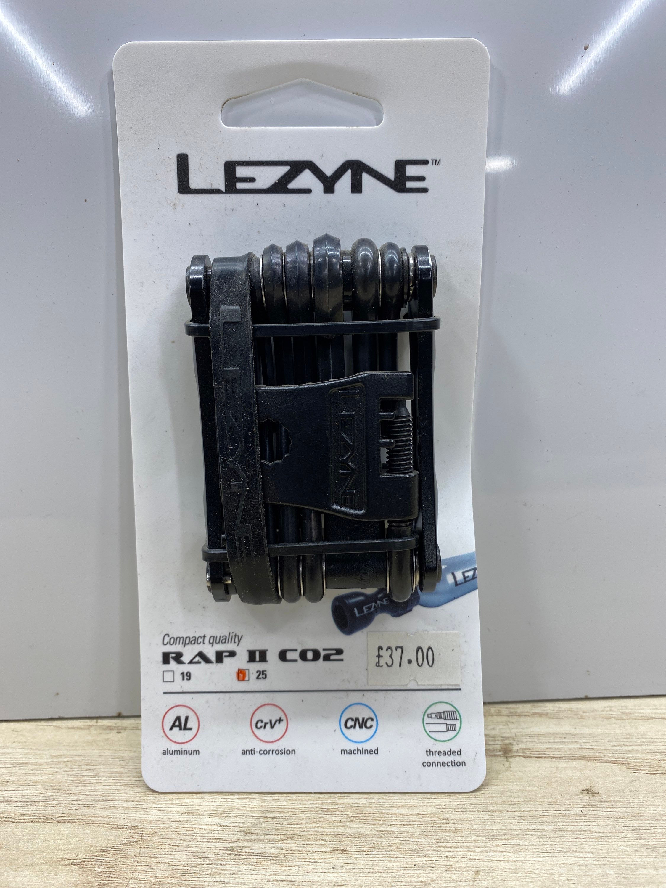 Lezyne Rap 11 Co2 25 multi tool