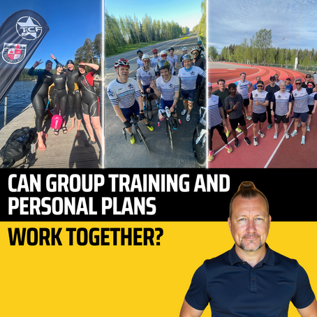The Triathlete Blueprint Newsletter #112-Can Group Training and Personal Plans Work Together?