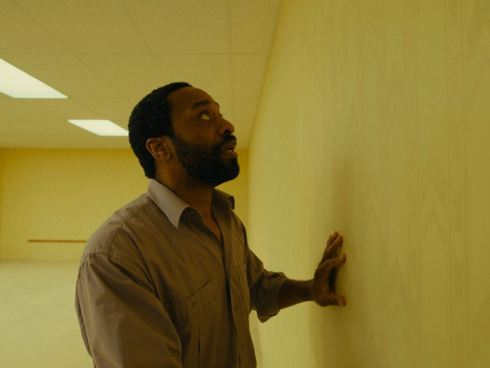 Getting lost in the 'Backrooms' with Chiwetel Ejiofor.