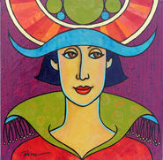 Gaetane Dion, Art, oeuvre d'art, tableau, personnages féminins, mythologie, reines et déesses