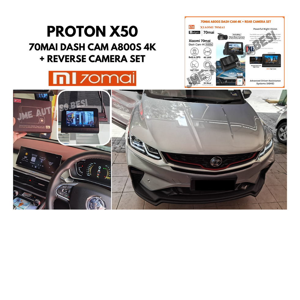 Thumbnail: 70MAI DASHCAM A800S 4K+REVERSE CAMERA SET