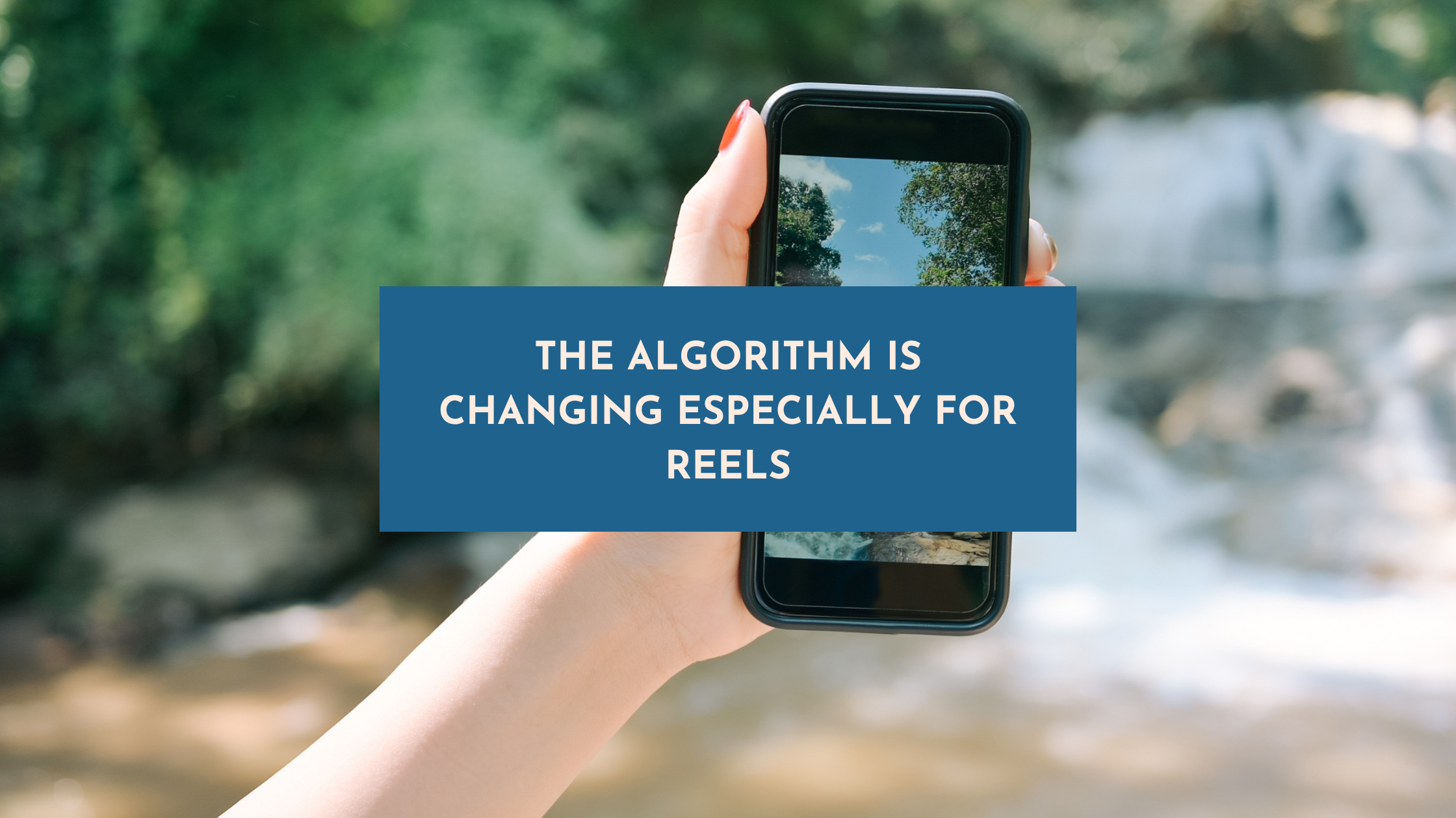 The Algorithm Is Changing Especially for Reels