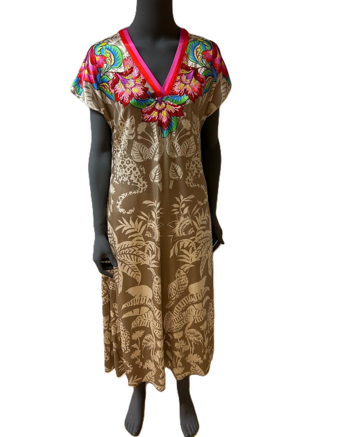 Kleid taupe