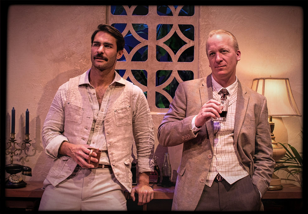 Scott and Hem (Kevin Blake, Ty Mayberry and Jackie Seiden)