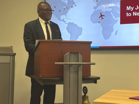 Dr. Dele Davies discusses rural healthcare workforce at McCook Rotary