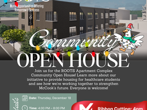 Community Hospital Announces Community Open House for ROOTS Apartment Complex