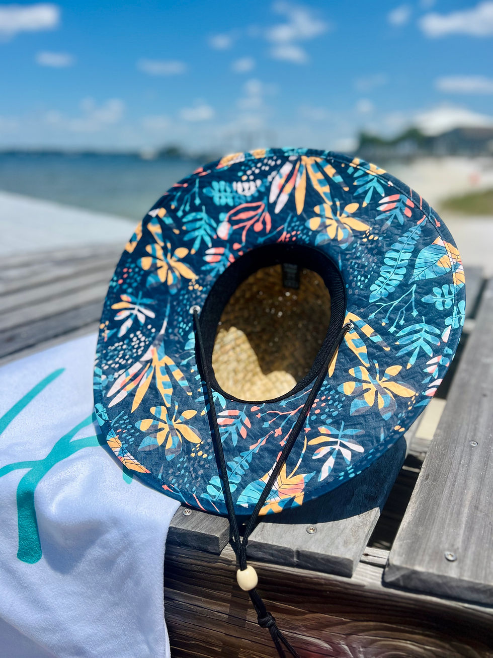 NAV BCH® | Straw Sun Hat | NAV BCH