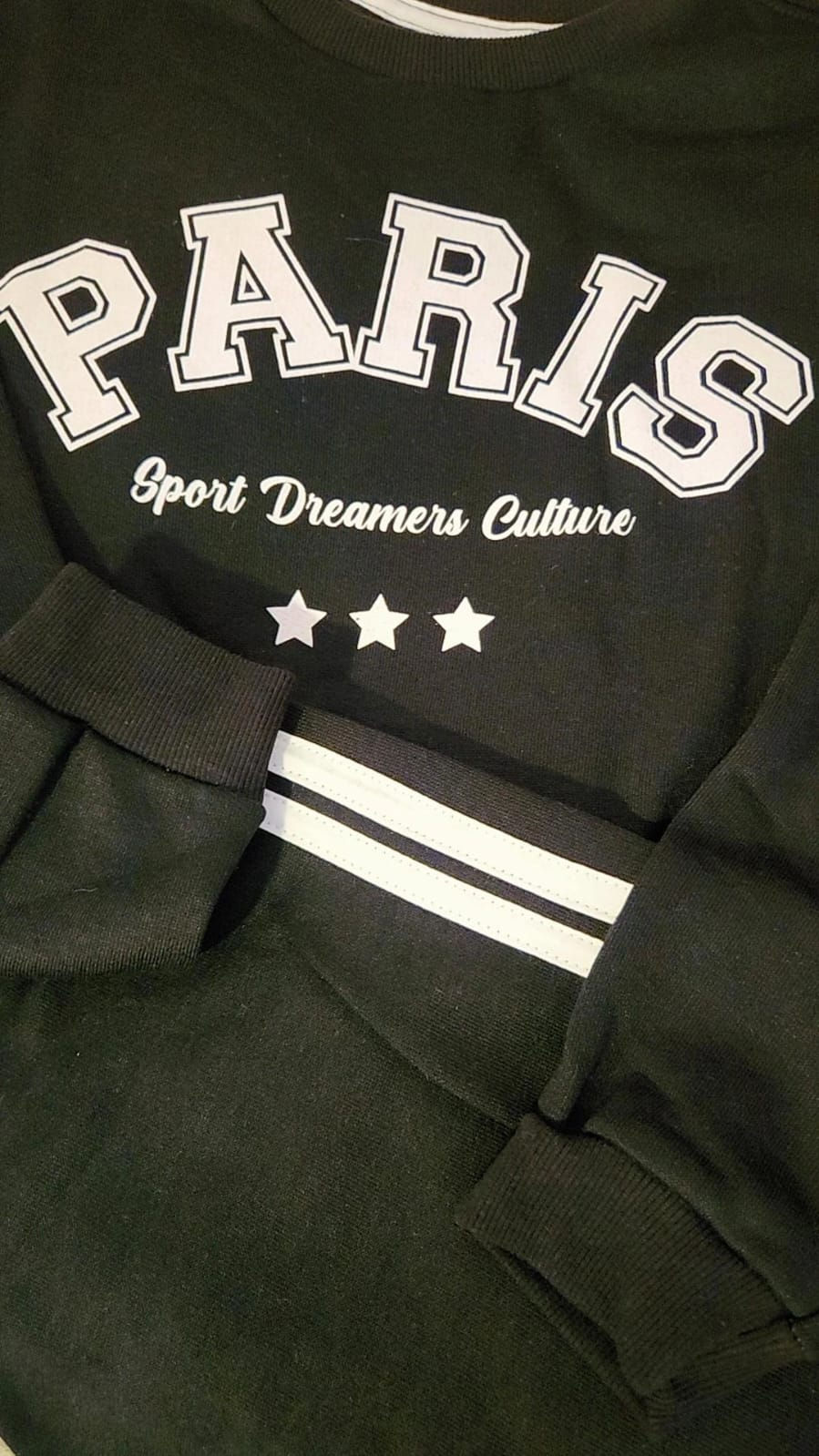 Miniatura: Conjunto Infantil Menina Moletom Paris