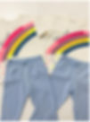 Miniatura: Conjunto Infantil Menina Arco Íris Paetê