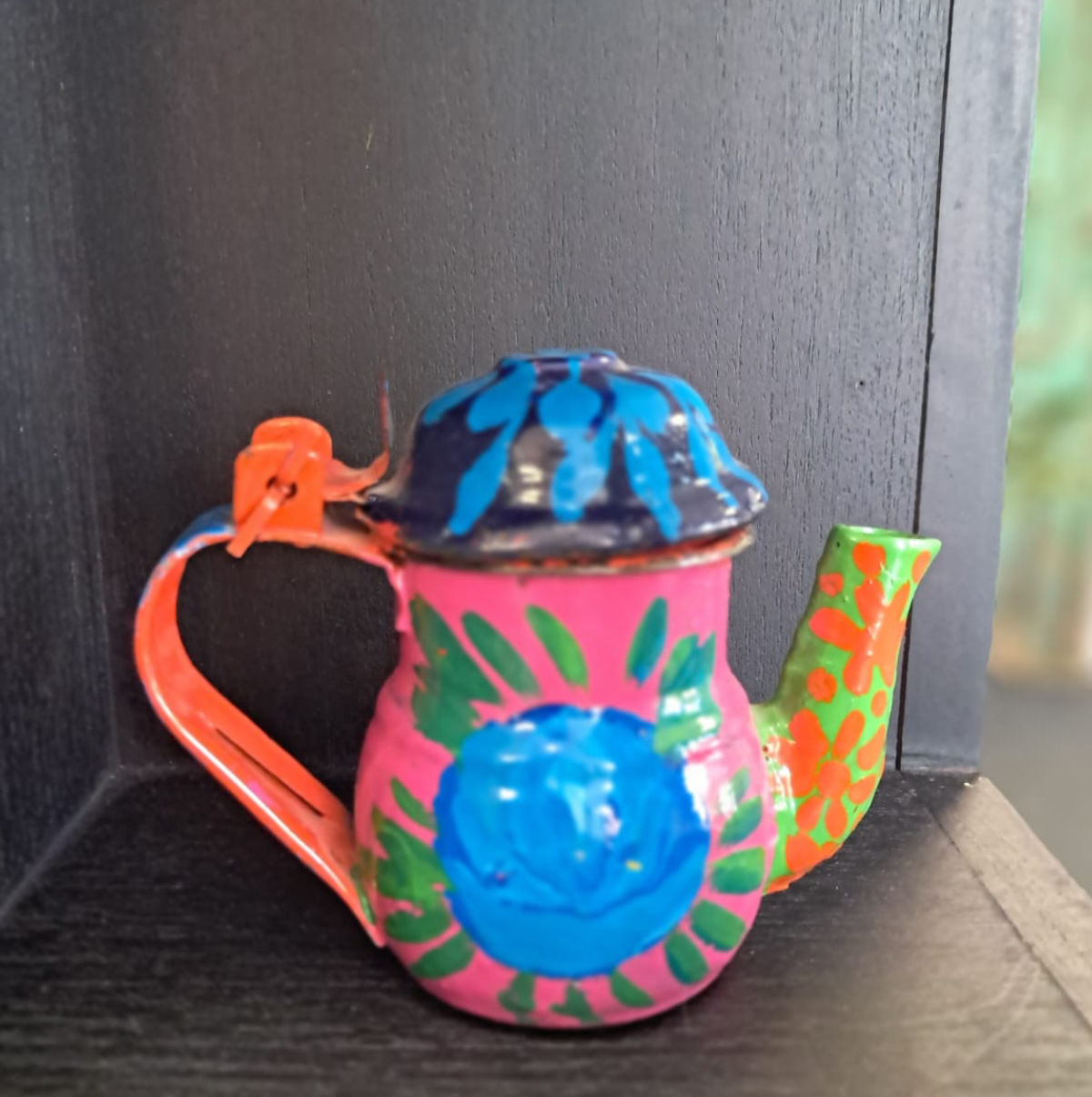 Handpainted Decorative Tea Pot (Extra Small) 3